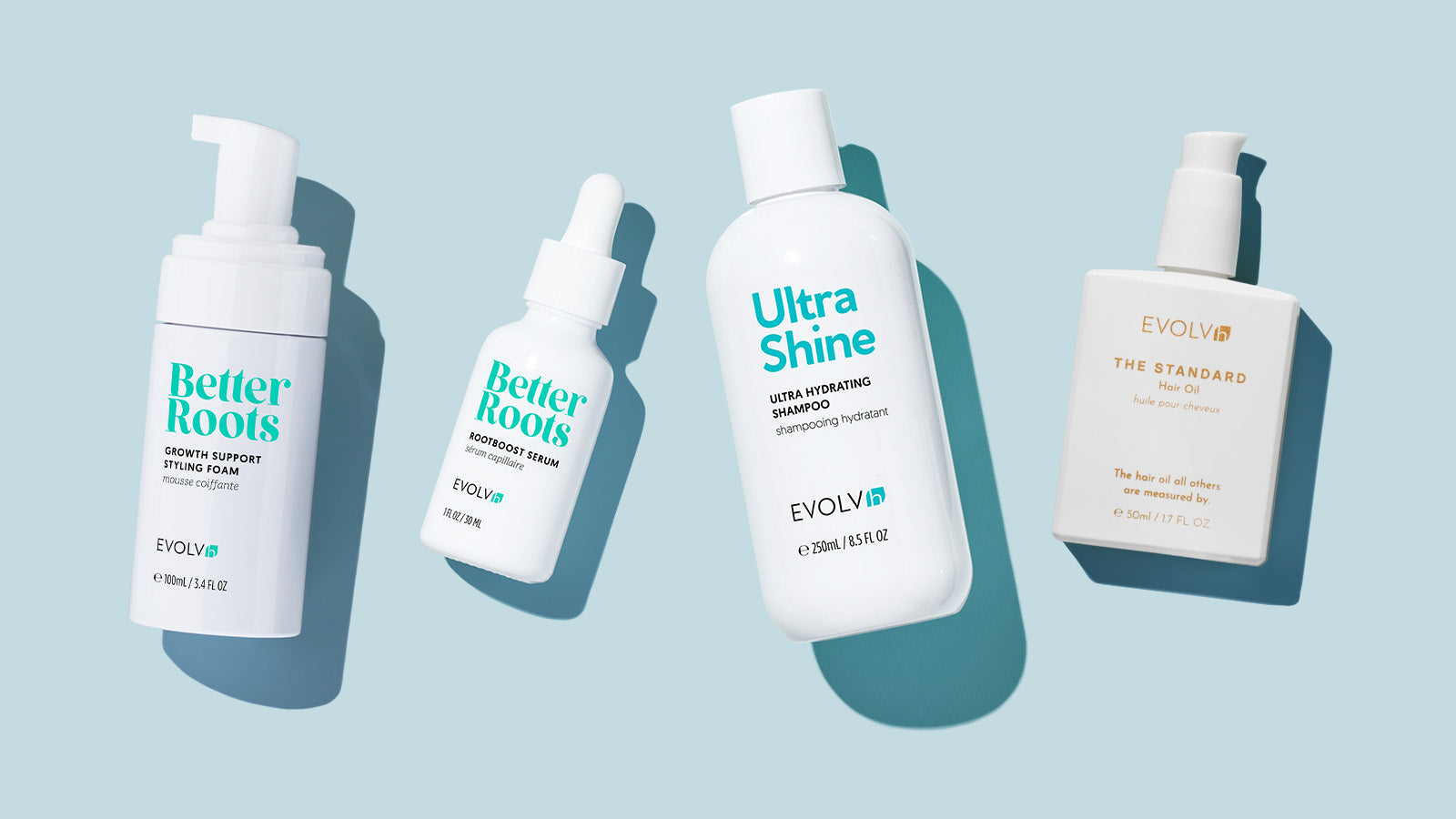 EVOLVh & Better Roots. Two brands, one vision: The healthiest hair you can have.